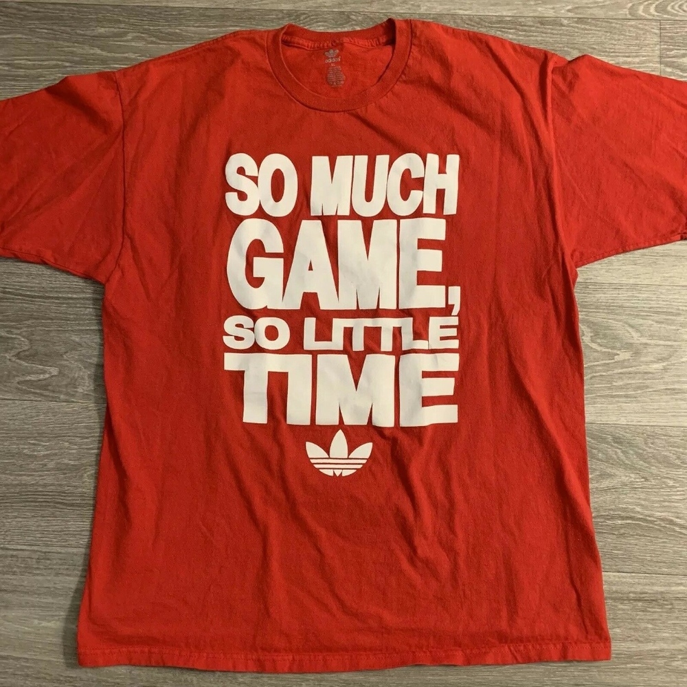 Adidas So Much Game So Little Time Graphic T-shirt